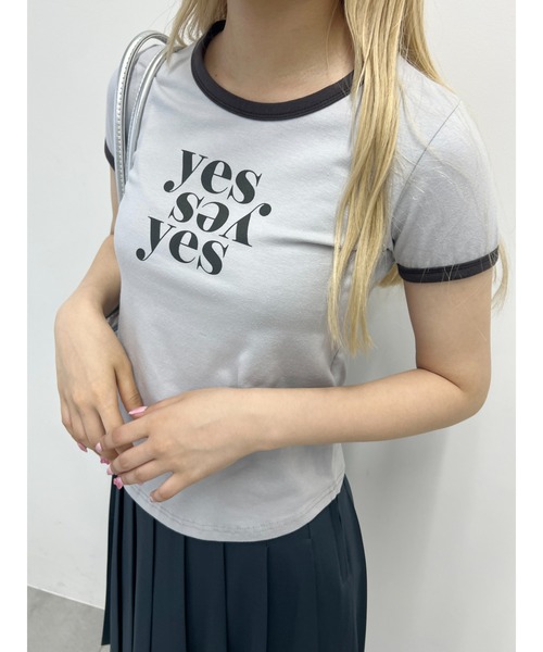 PHILLY(フィリー)の「ロゴリンガーコンパクトTシャツ(Tシャツ/カットソー・レディース・ブラウン/ブラック/ピンク・FREE)」の11枚目の写真