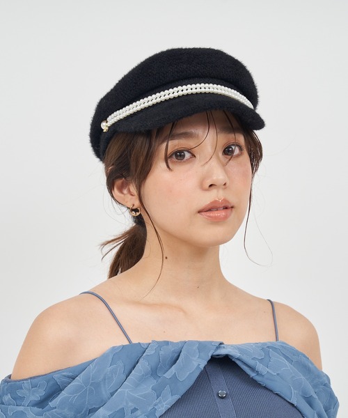 【セール】ツイードキャスケット（キャスケット）｜ROYAL PARTY（ロイヤルパーティー）