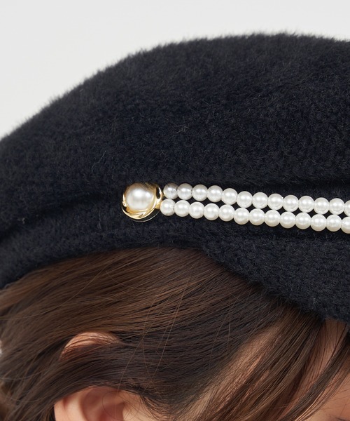 【セール】ツイードキャスケット（キャスケット）｜ROYAL PARTY（ロイヤルパーティー）