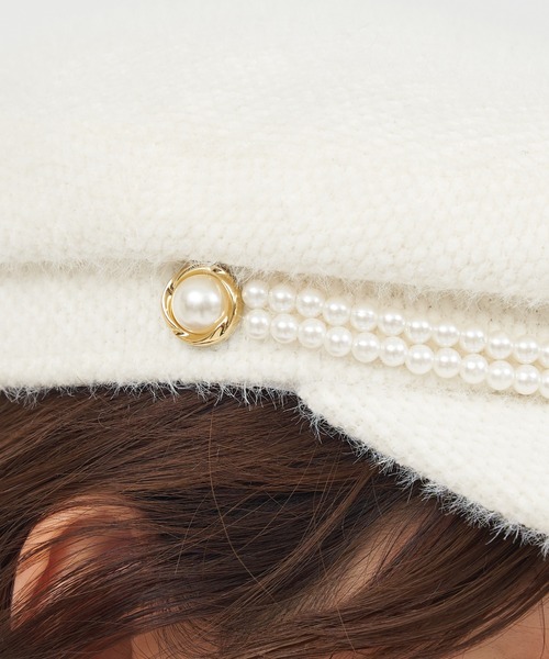 【セール】ツイードキャスケット（キャスケット）｜ROYAL PARTY（ロイヤルパーティー）