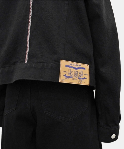 SHINYAKOZUKA(シンヤコヅカ)の「【SHINYAKOZUKA】 ORDINARY CITY TRUCKER(デニムジャケット・メンズ・インディゴブルー/ブラック・MEDIUM)」の12枚目の写真