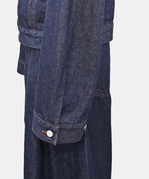 SHINYAKOZUKA(シンヤコヅカ)の「【SHINYAKOZUKA】 ORDINARY CITY TRUCKER(デニムジャケット・メンズ・インディゴブルー/ブラック・MEDIUM)」の21枚目の写真