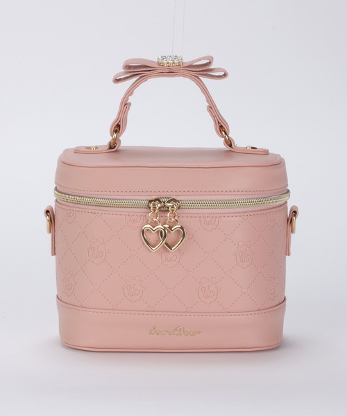 【ハートのビジューが大人可愛い♪】CHANEL バニティー バッグ ハートのビジューが大人可愛い♪】CHANEL バニティー バッグ