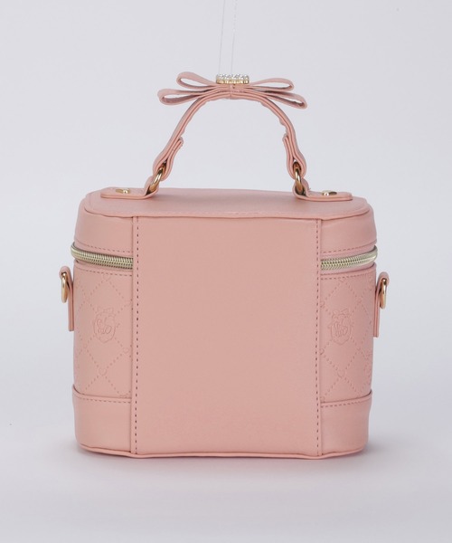 リボン ビジュー ハート ショルダーバッグ バニティ ポタージュ