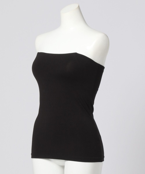 bijorie（ビジュリィ）の「【bijorie】ベストボディブラカップ付きベアトップ／NEW BASIC 24AW（その他アンダーウェア/インナー・レディース・ブラック/アイボリー・MEDIUM/LARGE/LG）」の10枚目の写真