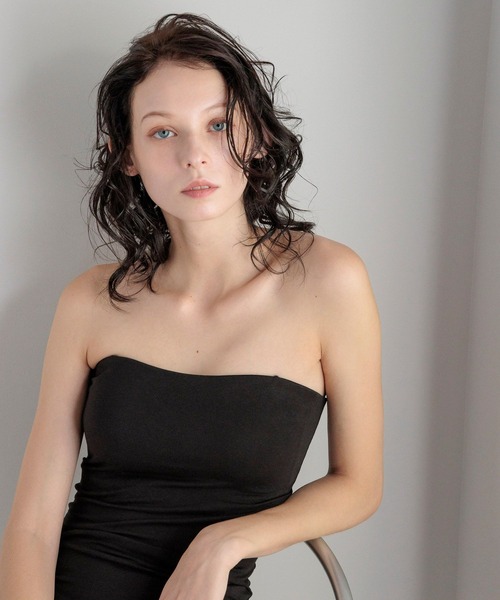 bijorie（ビジュリィ）の「【bijorie】ベストボディブラカップ付きベアトップ／NEW BASIC 24AW（その他アンダーウェア/インナー・レディース・ブラック/アイボリー・MEDIUM/LARGE/LG）」の20枚目の写真