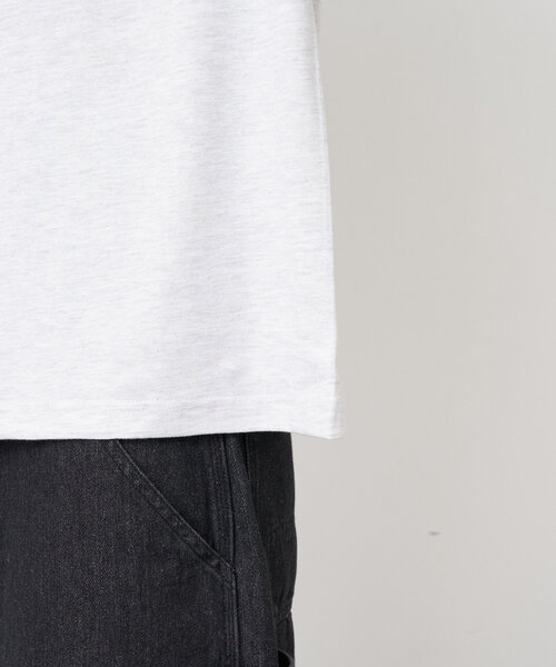 CIAOPANIC(チャオパニック)の「【BNCP】ワンポイントロゴ刺繍Tシャツ(Tシャツ/カットソー・レディース・レッド/ホワイト/ブラック/グレー/チャコールグレー・LARGE/X-LARGE)」の22枚目の写真