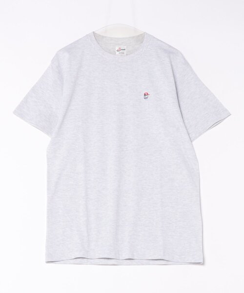 CIAOPANIC(チャオパニック)の「【BNCP】ワンポイントロゴ刺繍Tシャツ(Tシャツ/カットソー・レディース・レッド/ホワイト/ブラック/グレー/チャコールグレー・LARGE/X-LARGE)」の20枚目の写真