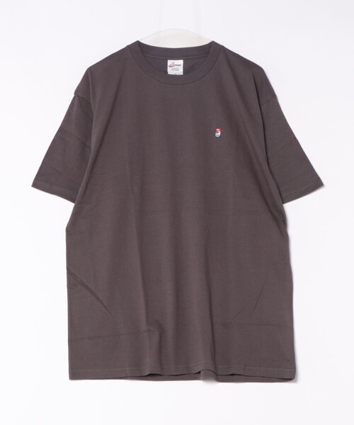 CIAOPANIC(チャオパニック)の「【BNCP】ワンポイントロゴ刺繍Tシャツ(Tシャツ/カットソー・レディース・レッド/ホワイト/ブラック/グレー/チャコールグレー・LARGE/X-LARGE)」の12枚目の写真