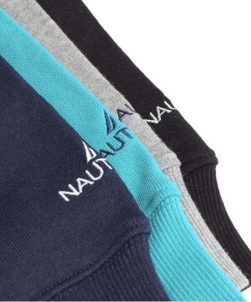 NAUTICA(ノーティカ)の「【大人向けサイズあり】【NAUTICA】フロントロゴアップリケジップパーカー(パーカー・キッズ・グレー/ブラック/エメラルド/ネイビー・XL/L/M)」の11枚目の写真