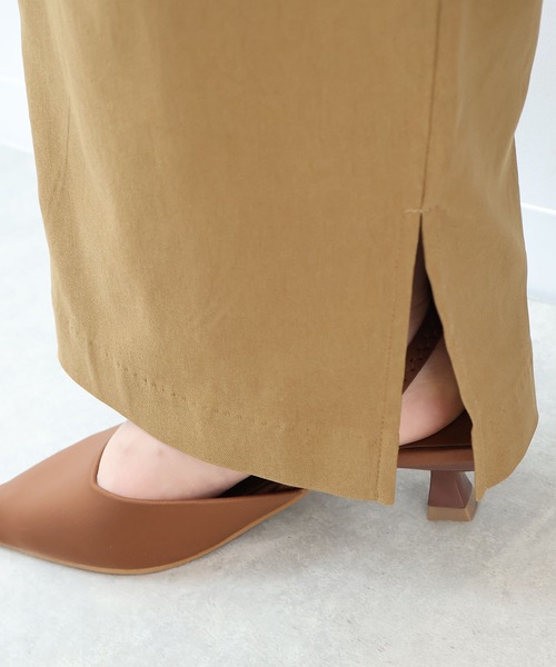 leswel（レスウェル）の「【L～5L 大きいサイズ】フレアラインセミワイドパンツ（その他パンツ・レディース・チャコールグレー/キャメル・L/LL/3L/4L/5L）」の17枚目の写真