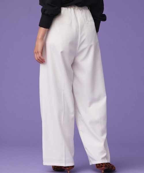 Edit Sheen（エディットシーン）の「ベルトデザインタックワイドパンツ（その他パンツ・レディース・ホワイト/グレー/ブラック・M）」の10枚目の写真