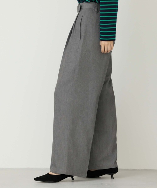 Edit Sheen（エディットシーン）の「ベルトデザインタックワイドパンツ（その他パンツ・レディース・ホワイト/グレー/ブラック・M）」の16枚目の写真