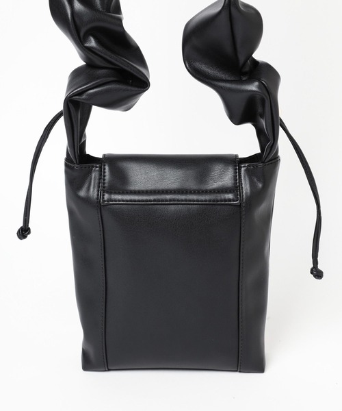 HARE（ハレ）の「ギャザーMINIショルダーBAG(HARE)（ショルダーバッグ・メンズ・ブラック・FREE）」の7枚目の写真