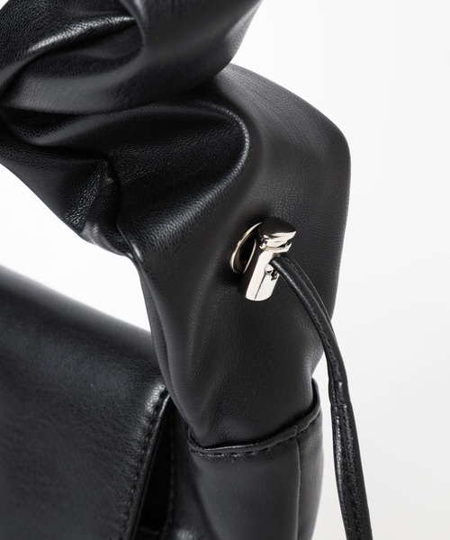 HARE（ハレ）の「ギャザーMINIショルダーBAG(HARE)（ショルダーバッグ・メンズ・ブラック・FREE）」の5枚目の写真