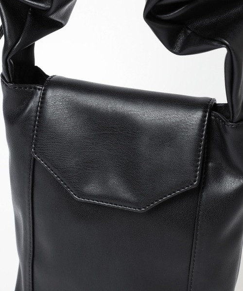 HARE（ハレ）の「ギャザーMINIショルダーBAG(HARE)（ショルダーバッグ・メンズ・ブラック・FREE）」の3枚目の写真