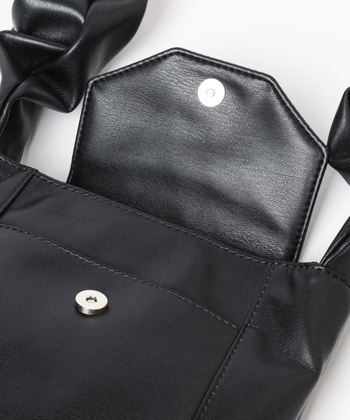 HARE（ハレ）の「ギャザーMINIショルダーBAG(HARE)（ショルダーバッグ・メンズ・ブラック・FREE）」の14枚目の写真