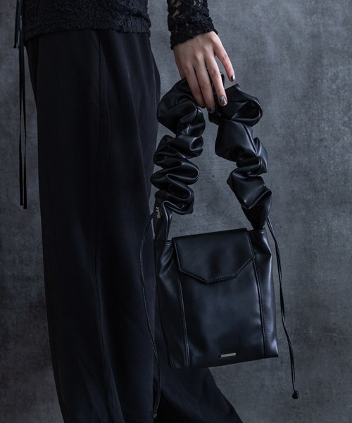 HARE（ハレ）の「ギャザーMINIショルダーBAG(HARE)（ショルダーバッグ・メンズ・ブラック・FREE）」の20枚目の写真