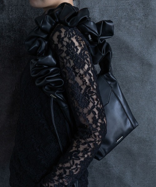 HARE（ハレ）の「ギャザーMINIショルダーBAG(HARE)（ショルダーバッグ・メンズ・ブラック・FREE）」の19枚目の写真