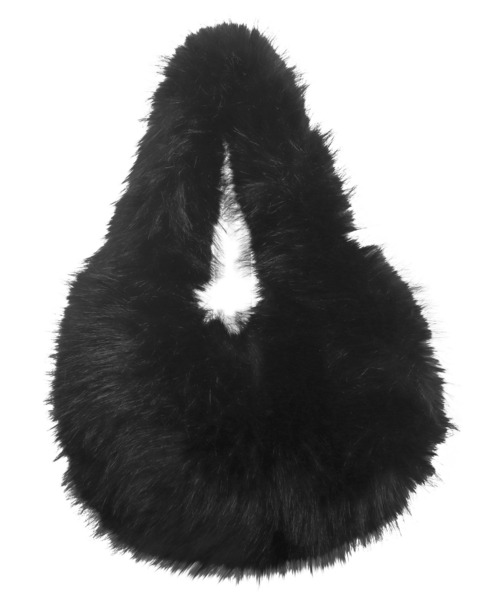 KOBE LETTUCE(コウベレタス)の「チェーンショルダー付きファーバッグ(ハンドバッグ・レディース・ベージュ/ブラウン/オフホワイト/ブラック/グリーン・F)」の14枚目の写真