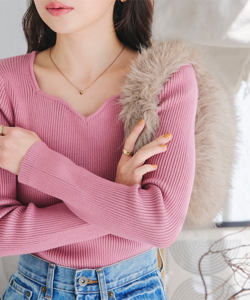 KOBE LETTUCE(コウベレタス)の「チェーンショルダー付きファーバッグ(ハンドバッグ・レディース・ベージュ/ブラウン/オフホワイト/ブラック/グリーン・F)」の21枚目の写真