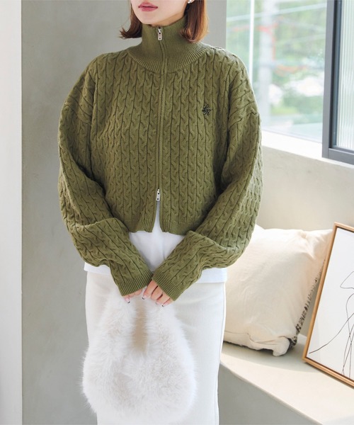 KOBE LETTUCE(コウベレタス)の「チェーンショルダー付きファーバッグ(ハンドバッグ・レディース・ベージュ/ブラウン/オフホワイト/ブラック/グリーン・F)」の16枚目の写真