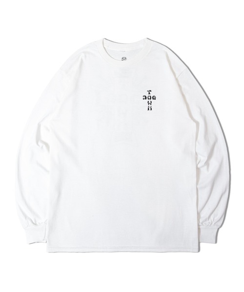 DOGTOWN（ドッグタウン）の「DOGTOWN CROSS LOGO LS TEE（Tシャツ/カットソー・メンズ・ブラック/ホワイト・M/L/XL）」の11枚目の写真