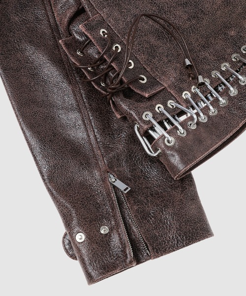 Chopova Lowena（チョポヴァ ロウェナ）の「Leather Carabiner Jacket