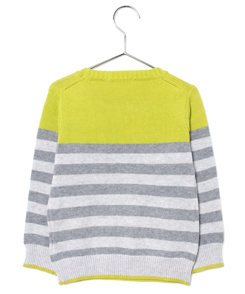 GLOBAL WORK（グローバルワーク）の「キッズ【洗えるニット】ニットクルー15FW/564951（ニット/セーター・キッズ・ライトイエロー/ライトピンク/その他1/ネイビー/ダークブルー/ホワイト系その他/グレー/ブルー系その他/グレー系その他・MEDIUM/SMALL/LARGE/X-LARGE）」の11枚目の写真