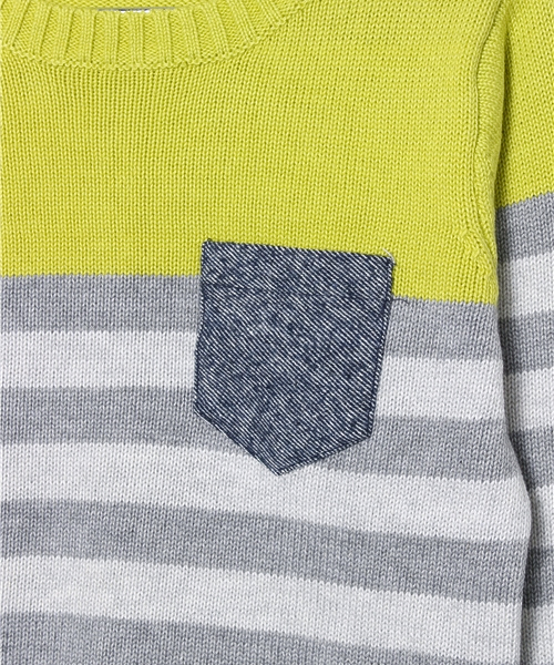 GLOBAL WORK（グローバルワーク）の「キッズ【洗えるニット】ニットクルー15FW/564951（ニット/セーター・キッズ・ライトイエロー/ライトピンク/その他1/ネイビー/ダークブルー/ホワイト系その他/グレー/ブルー系その他/グレー系その他・MEDIUM/SMALL/LARGE/X-LARGE）」の14枚目の写真