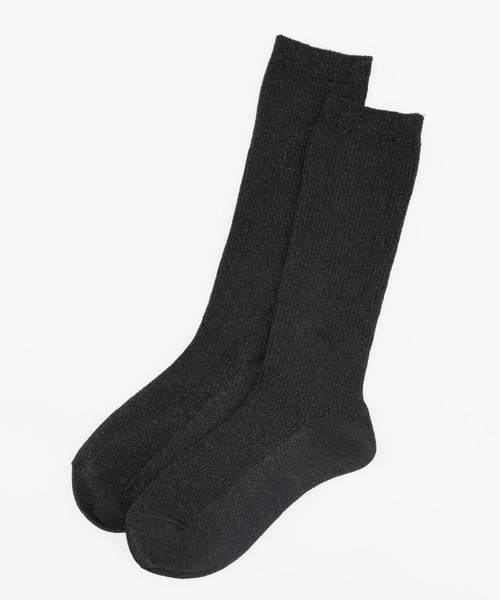 BARNYARDSTORM（バンヤードストーム）の「BARNYARDSTORM / BYSラメソックス（ソックス/靴下・レディース・グレー/ブラック/グリーン・FREE）」の14枚目の写真