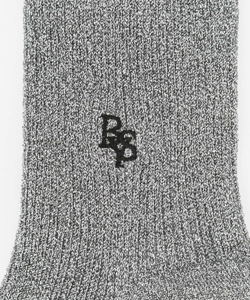 BARNYARDSTORM（バンヤードストーム）の「BARNYARDSTORM / BYSラメソックス（ソックス/靴下・レディース・グレー/ブラック/グリーン・FREE）」の10枚目の写真