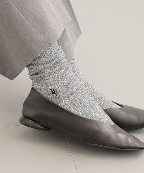 BARNYARDSTORM（バンヤードストーム）の「BARNYARDSTORM / BYSラメソックス（ソックス/靴下・レディース・グレー/ブラック/グリーン・FREE）」の20枚目の写真