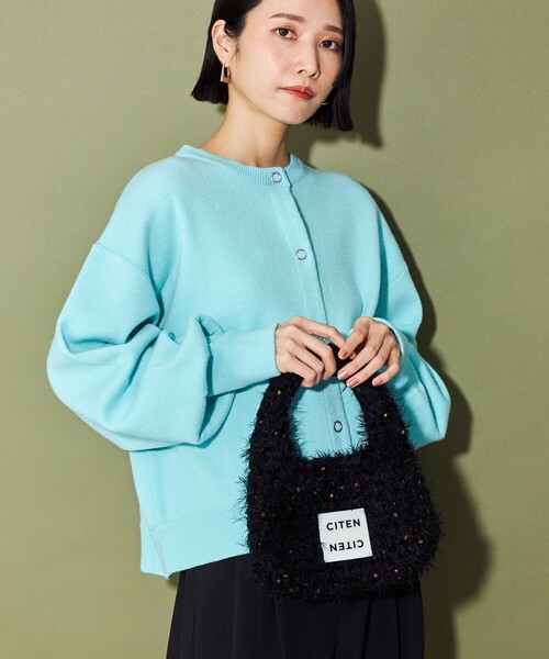 CITEN(シテン)の「<CITEN>カラーマンドゥバッグ(ハンドバッグ・レディース・オレンジ/ロイヤルブルー/ブラック・FREE)」の4枚目の写真