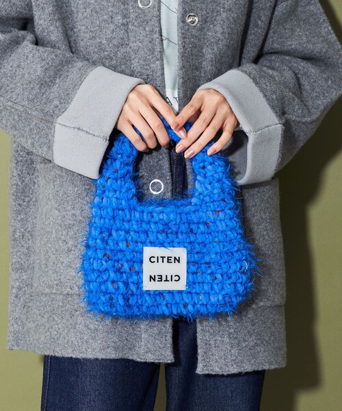 CITEN(シテン)の「<CITEN>カラーマンドゥバッグ(ハンドバッグ・レディース・オレンジ/ロイヤルブルー/ブラック・FREE)」の7枚目の写真