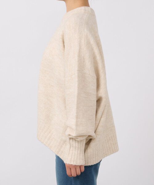 un dix cors（アンディコール）の「ヤクライクニット（ニット/セーター・レディース・イエロー/ホワイト系その他/ピンク/グレー/ブラック・FREE）」の19枚目の写真