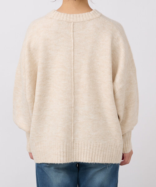 un dix cors（アンディコール）の「ヤクライクニット（ニット/セーター・レディース・イエロー/ホワイト系その他/ピンク/グレー/ブラック・FREE）」の20枚目の写真