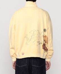 Work of Art Kendai | コットン ハーフジップスウェット MEN