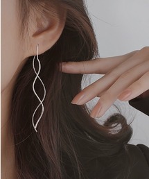 ツイストチェーンピアス アメリカンピアス