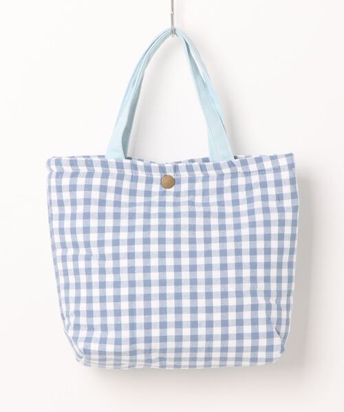 TONE SELECT GOODS（トーンセレクトグッズ）の「Liaa/ギンガムチェック ミニトートバッグ A18460（トートバッグ・レディース・ベージュ/オレンジ/グリーン/ピンク/レッド/ブラック/ブルー・FREE）」の16枚目の写真