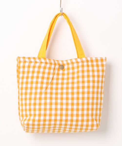 TONE SELECT GOODS（トーンセレクトグッズ）の「Liaa/ギンガムチェック ミニトートバッグ A18460（トートバッグ・レディース・ベージュ/オレンジ/グリーン/ピンク/レッド/ブラック/ブルー・FREE）」の18枚目の写真