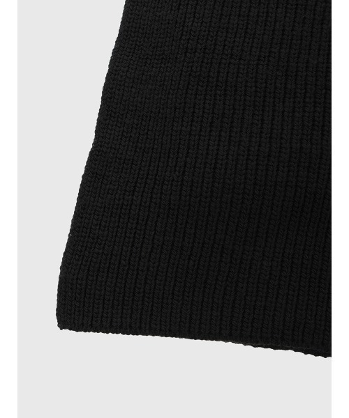 EIMY ISTOIRE（エイミーイストワール）の「ロゴニットマフラー（マフラー・レディース・ブラック/グレー/ホワイト・F）」の13枚目の写真