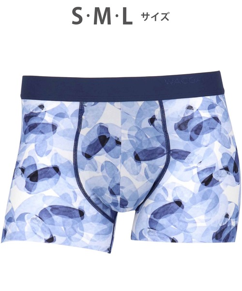 WACOAL MEN(ワコールメン)の「「気持ちいいパンツ」 ボクサーパンツ(ボクサーパンツ・メンズ・グリーン/ライトピンク/ベージュ/レッド/オリーブ/グレイッシュブルー/オレンジ/ネイビー/ピンク/ブルー系その他/ブルー/ダークブラウン/オレンジ系その他/イエロー/エンジ/サックスブルー/レッド系その他/ブルー系/グレー/ブラック/レッドパープル/ブラウン/ふじ色系/ターコイズブルー・L/M/S)」の11枚目の写真