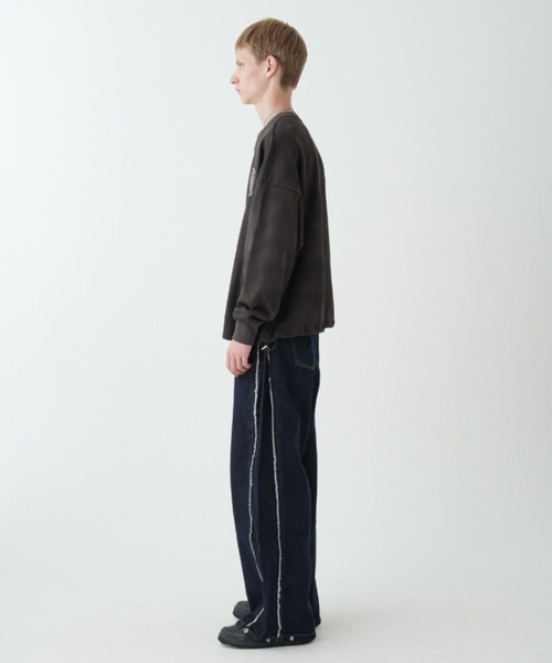 24時間限定 ジプソフィアgypsohila新品 Vネックスウェット521 新品 ジプソフィア Vネック スウェット 24時間限定 ジプソフィア