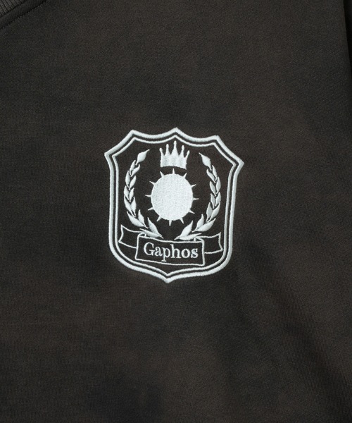 【セール】スプレーダイ胸刺繍Vネックスウェット（スウェット）｜Gaphos （ガフォス）