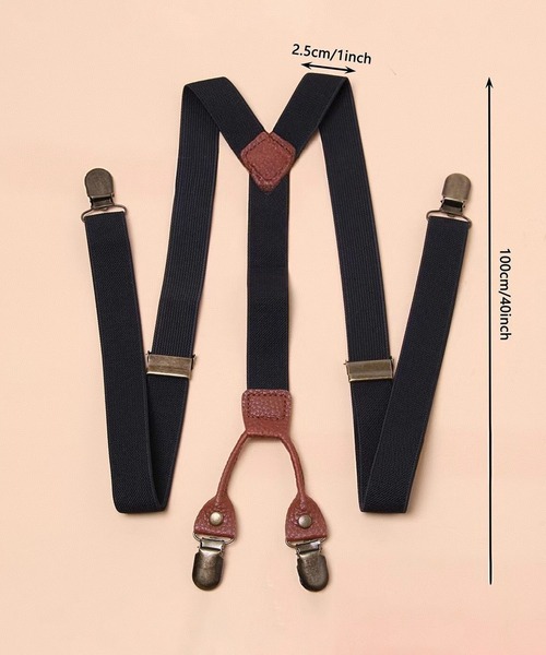 CALIFORNIA OUTFITTERS(カリフォルニア アウトフィッターズ)の「3-9D14 トラッド デザイン サスペンダー(サスペンダー・レディース・ブラウン/ベージュ/ブラック・ONESIZE)」の4枚目の写真
