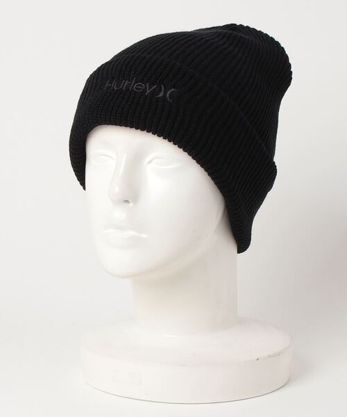 Hurley （ハーレー）の「【Hurley/ハーレー】ビーニー　ニットキャップ　M ONE AND ONLY WINNER BEANIE（ニットキャップ/ビーニー・メンズ・ブラック/ブラック×ホワイト/ネイビー/グレー・FREE）」の18枚目の写真