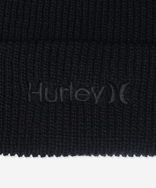 Hurley （ハーレー）の「【Hurley/ハーレー】ビーニー　ニットキャップ　M ONE AND ONLY WINNER BEANIE（ニットキャップ/ビーニー・メンズ・ブラック/ブラック×ホワイト/ネイビー/グレー・FREE）」の8枚目の写真
