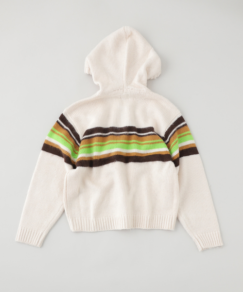 OBEY(オベイ)の「OBEY / オベイ MYERS ZIP UP HOOD(パーカー・メンズ・アイボリー/ブラック・MEDIUM/LARGE)」の5枚目の写真