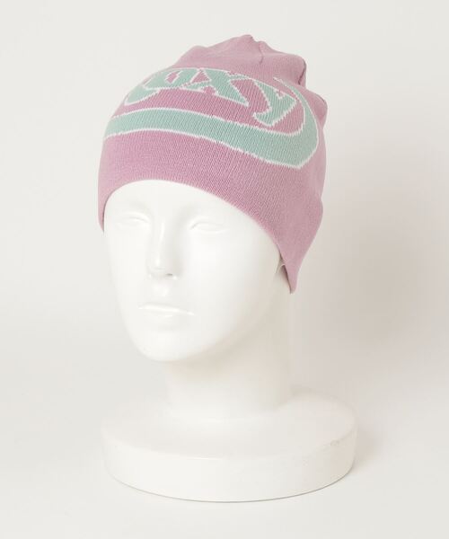 ROXY(ロキシー)の「ROXY/ロキシー ビーニー THE JOY RBE244614T(ニットキャップ/ビーニー・レディース・ブラック/ホワイト/ピンク・FREE)」の11枚目の写真